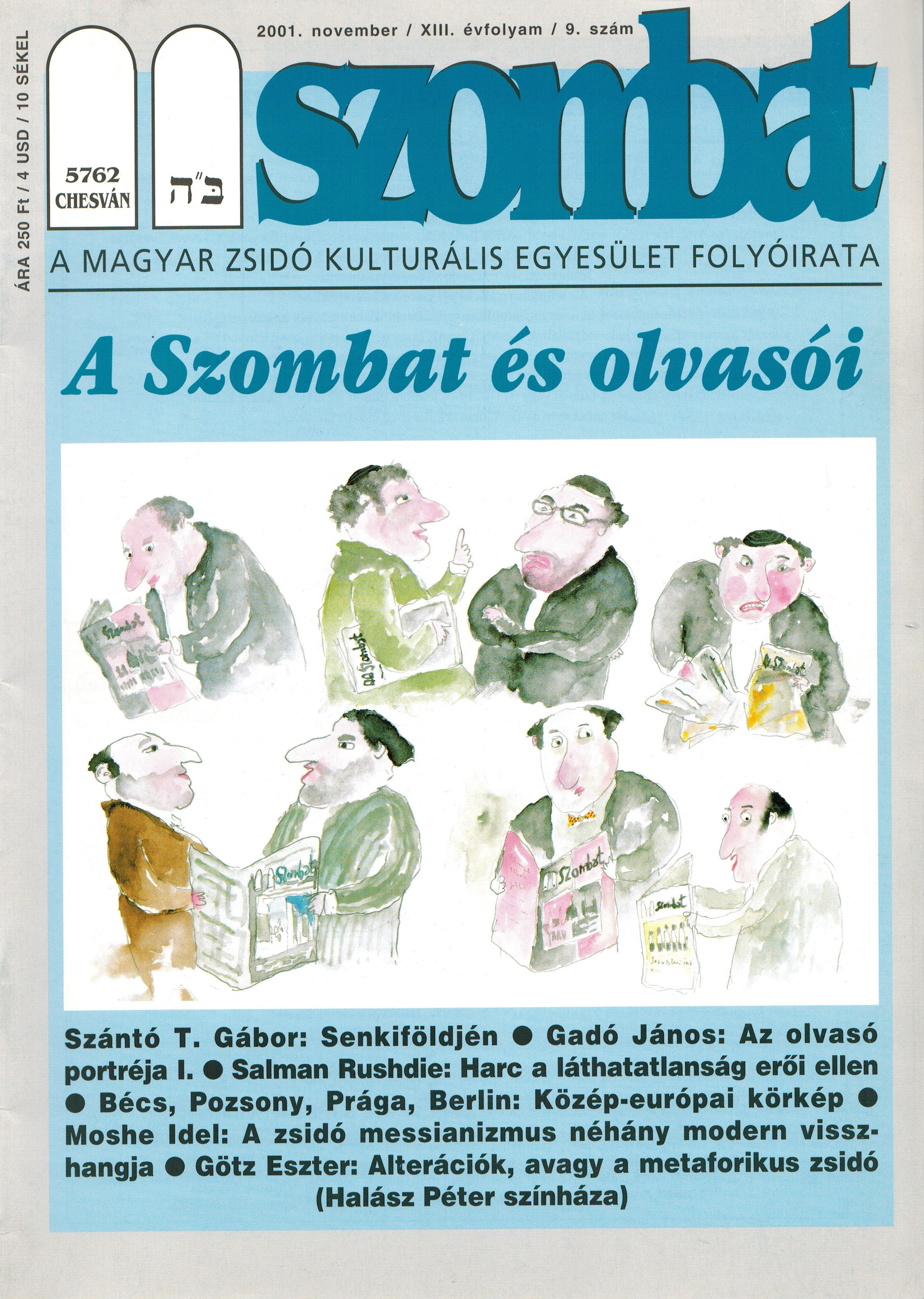 2001. novemberi szám