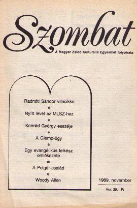 Konrád György: Zsidó-magyar számvetés*