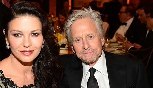 Michael Douglas és Catherine Zeta Jones Izraelben tartják fiuk bármicvóját