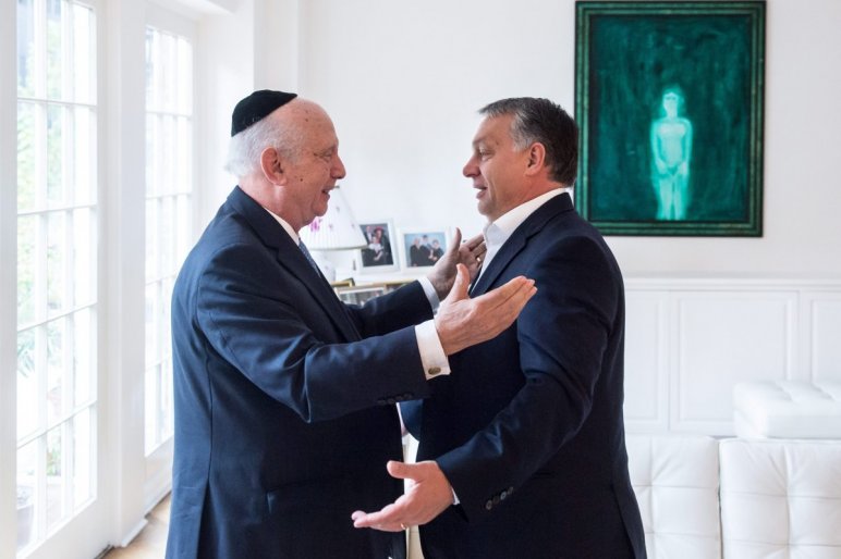 Orbán Viktor zsidóügyi napja New Yorkban