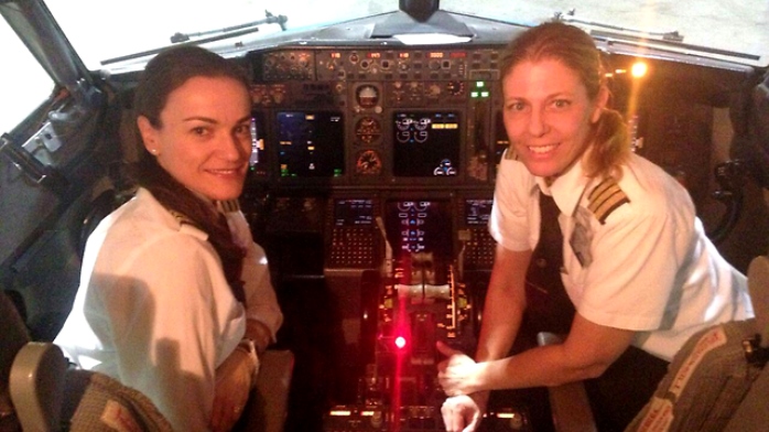 Az El Al történelmet írt az első csak női pilótafülkével