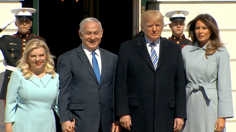 Trump szerint jók az esélyek a közel-keleti békére – Az amerikai elnök a Fehér Házban fogadta az izraeli miniszterelnököt