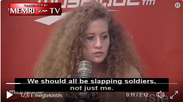 Tamimi: Minden palesztin pofozzon izraeli katonákat!