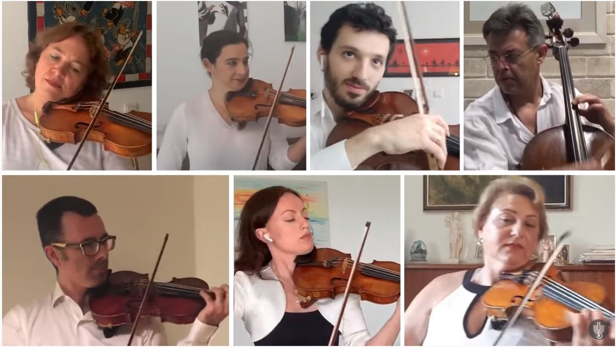Így játszik Zoom-on egy szimfonikus zenekar